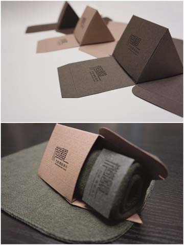 “荷韵”竹炭高级茶巾销售包装设计史墨（北京）